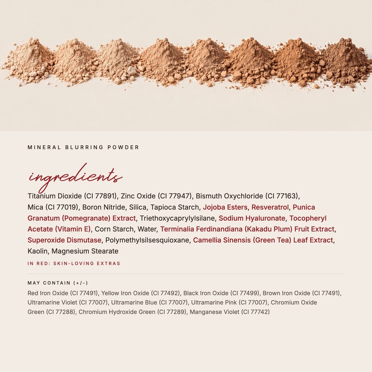 Mineral Blurring Powder